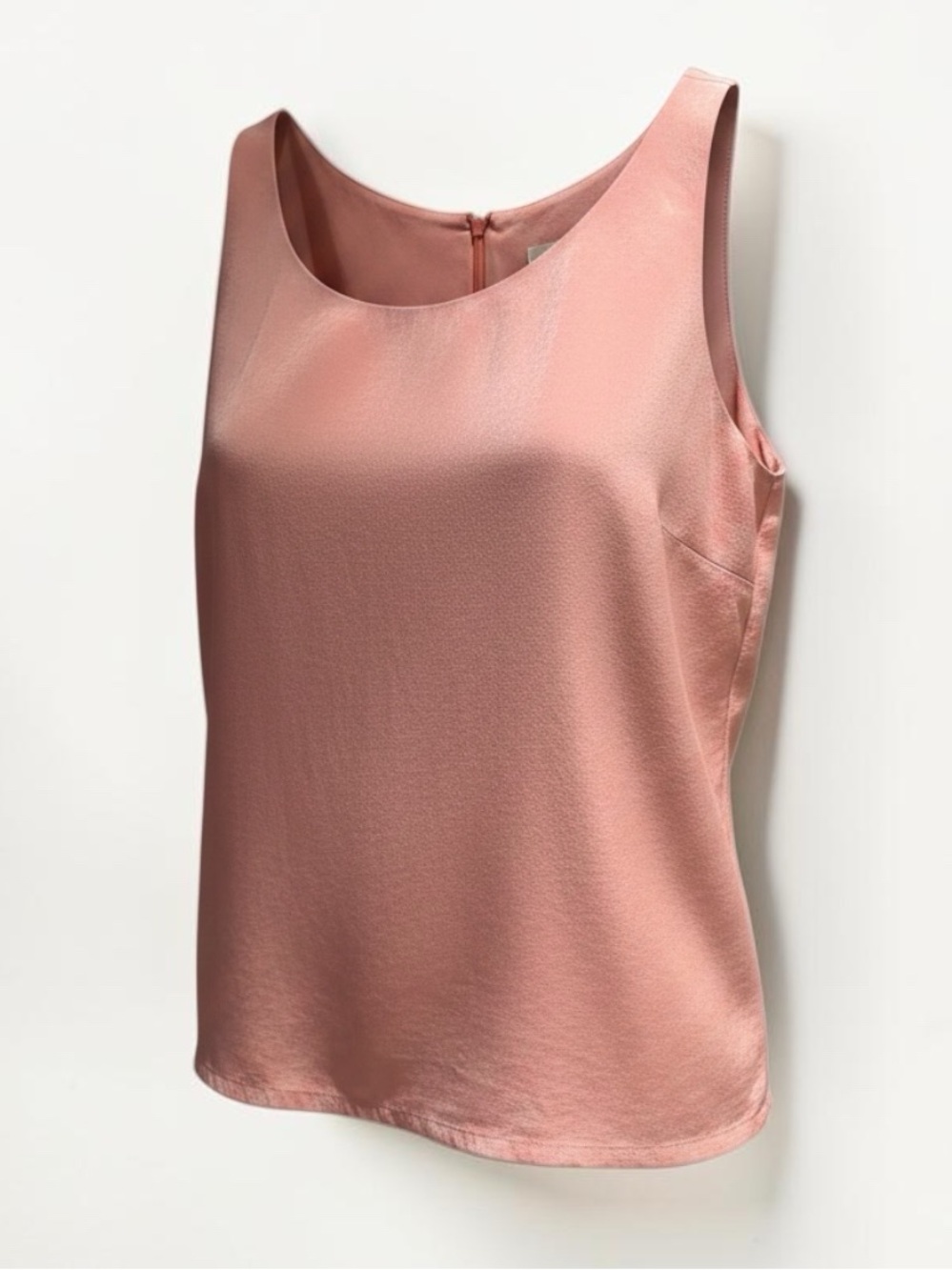 Vintage Merona 100% Silk Pink Tank Top - Size M